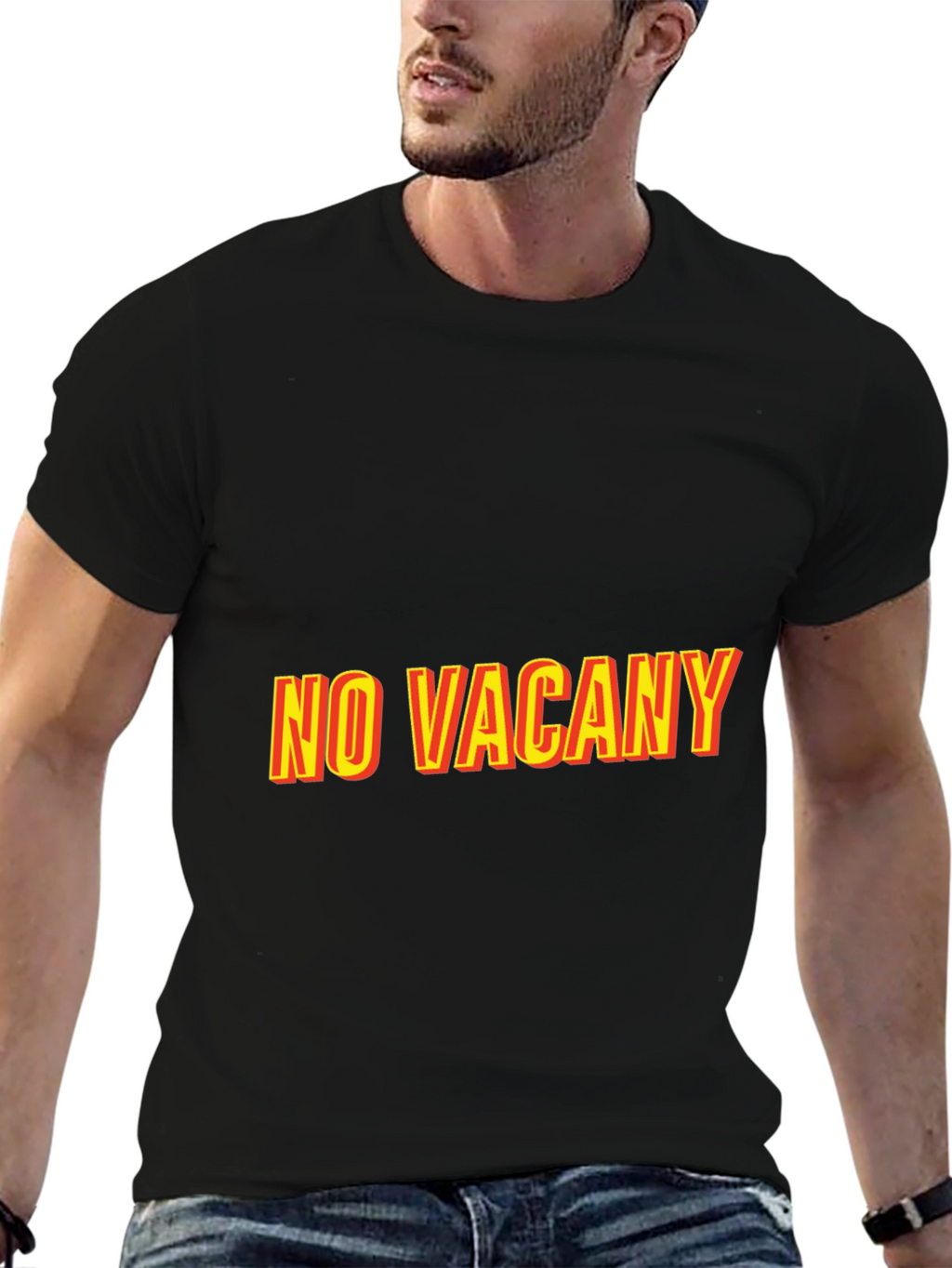 No Vacancy Graphic Tee - Classic Comfort