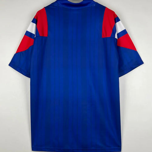 1992/94 France Home Retro Soccer Jersey Back