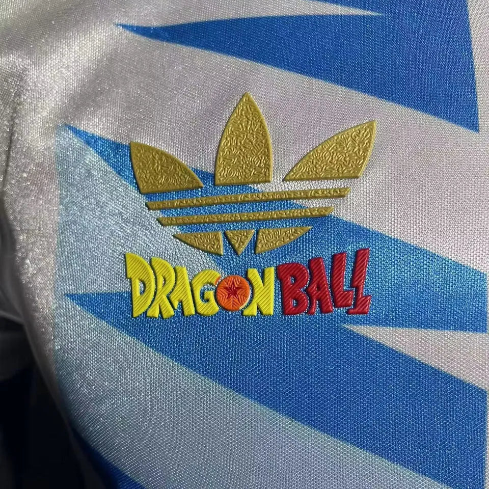 2024/25 Argentina Dragon Ball Player Version Soccer Jersey Detail 4