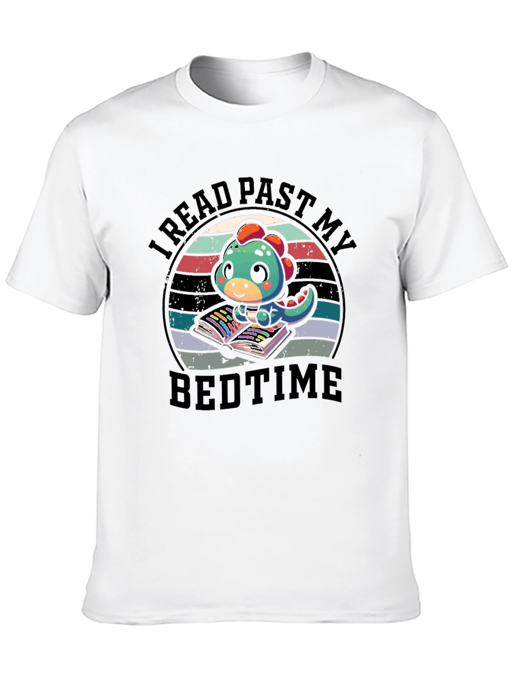 Read Past My Bedtime Dino Graphic Tee