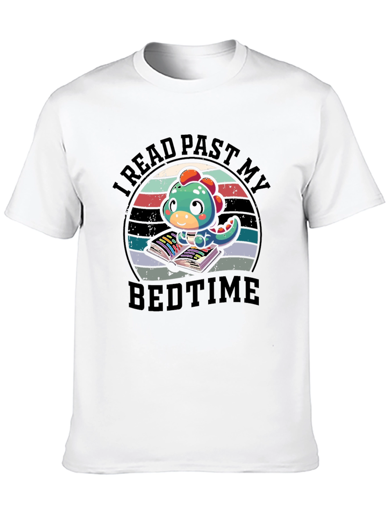 Read Past My Bedtime Dino Graphic Tee