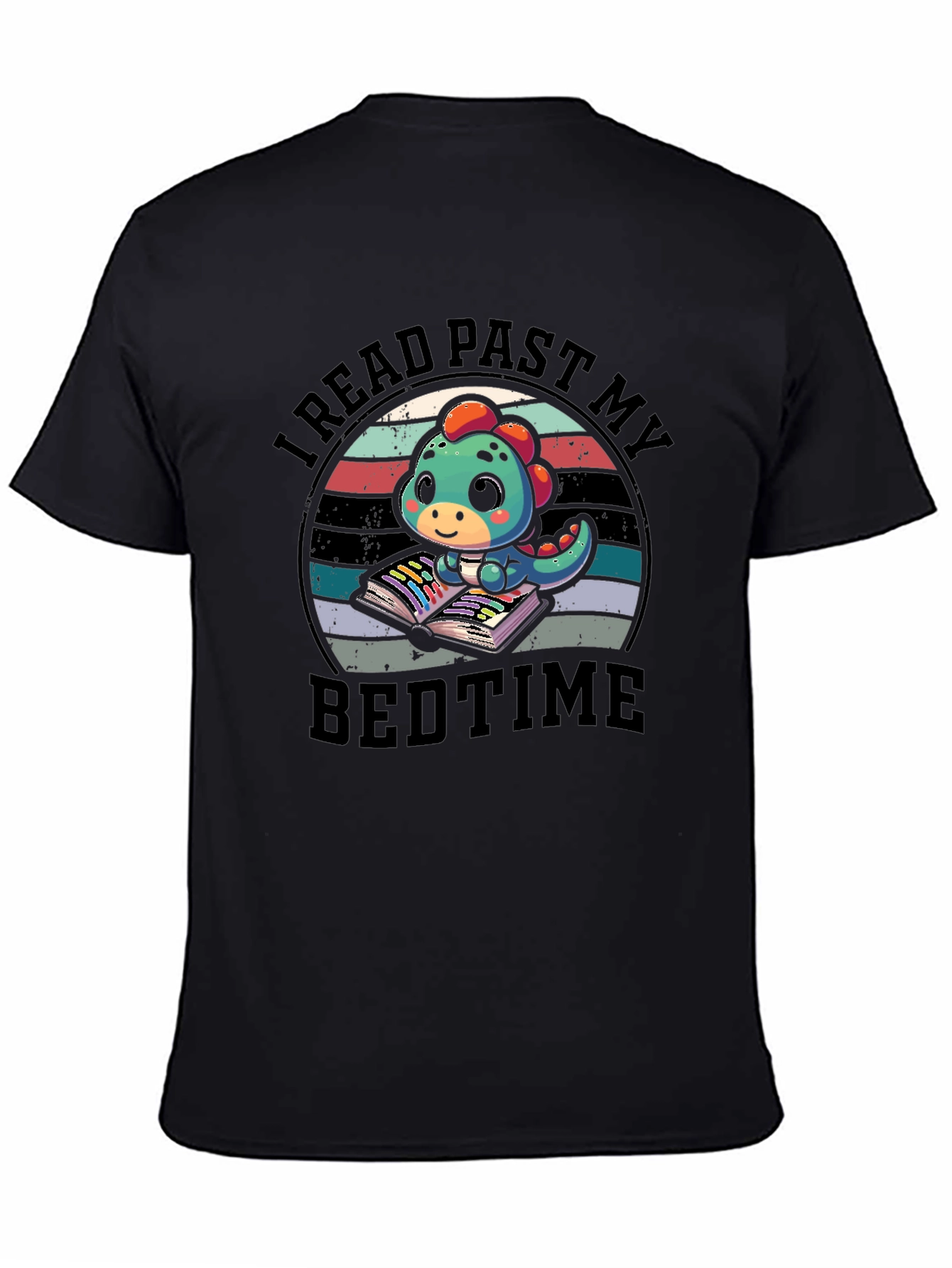Read Past My Bedtime Dino Graphic Tee