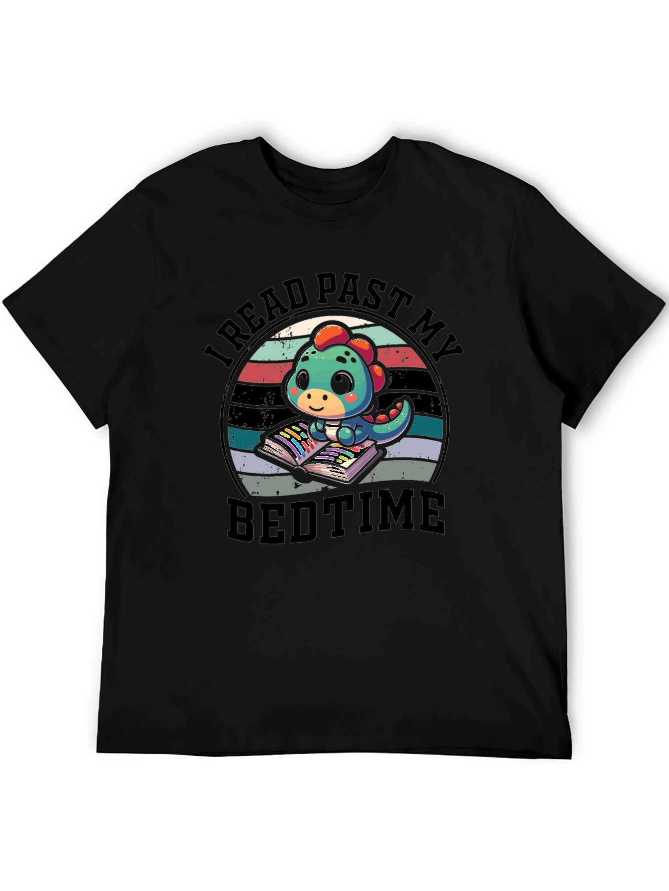 Read Past My Bedtime Dino Graphic Tee