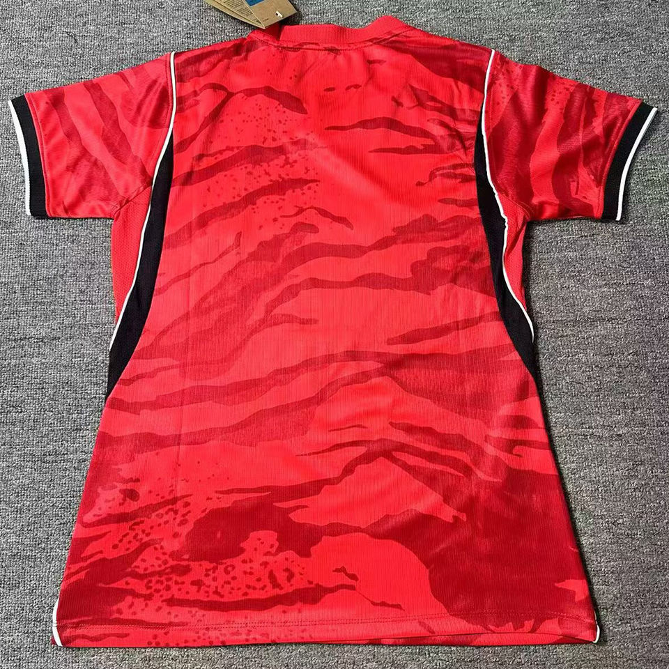 2026/27 South Korea Home Red Women Soccer Jersey 女 Item NO.: 2152611 Back