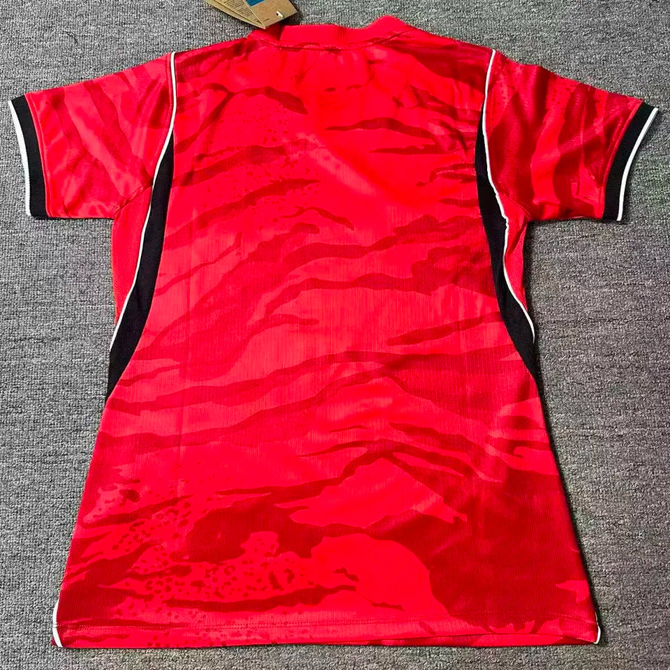 2026/27 South Korea Home Red Women Soccer Jersey 女 Back