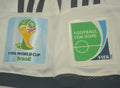 2014 Argentina Home Retro Player Version Soccer Jersey Front