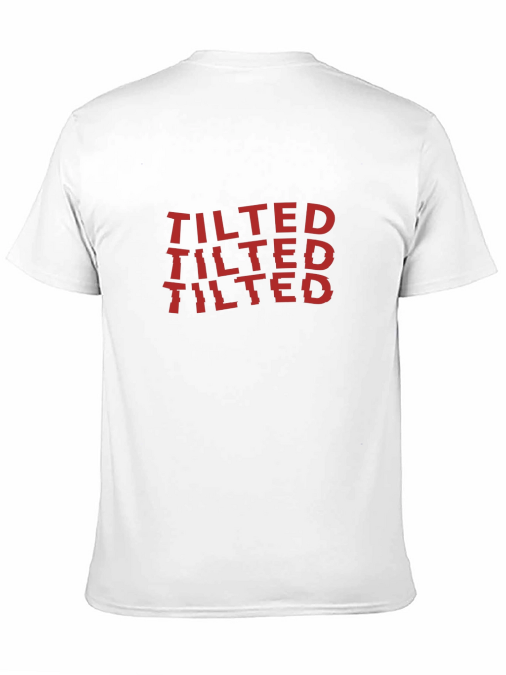Tilted Graphic Tee - Black