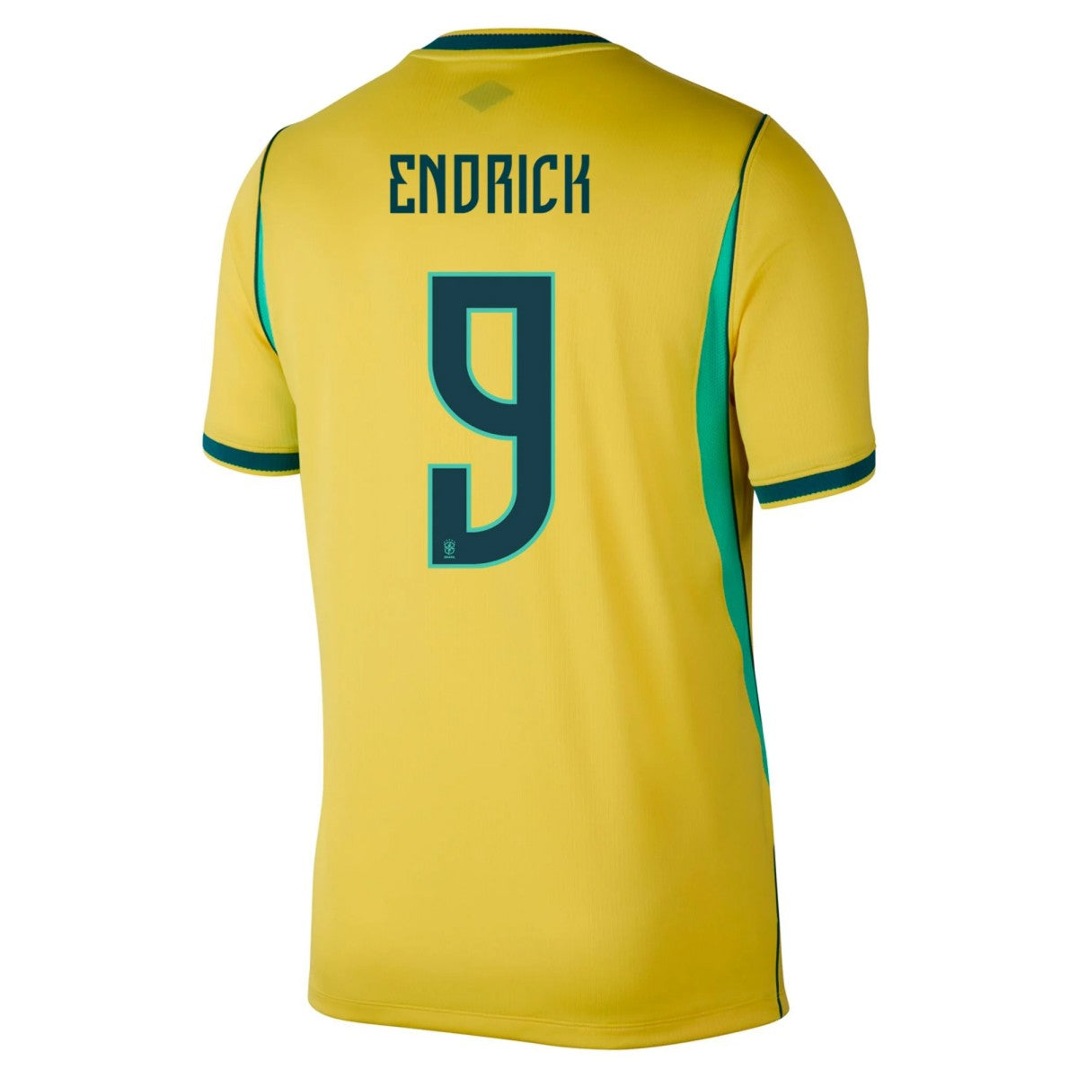 Endrick #9 Brazil Home Jersey World Cup 2026 Front