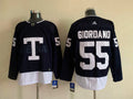 Men's Toronto Maple Leafs Mark Giordano #55 Blue Player Jerseys