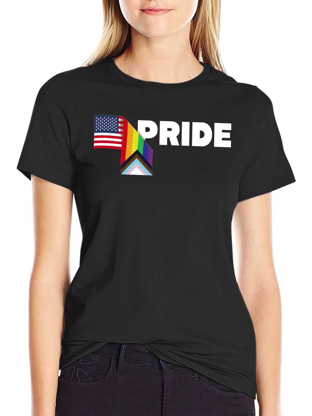 Pride USA LGBTQ+ T-Shirt - Celebrate Diversity