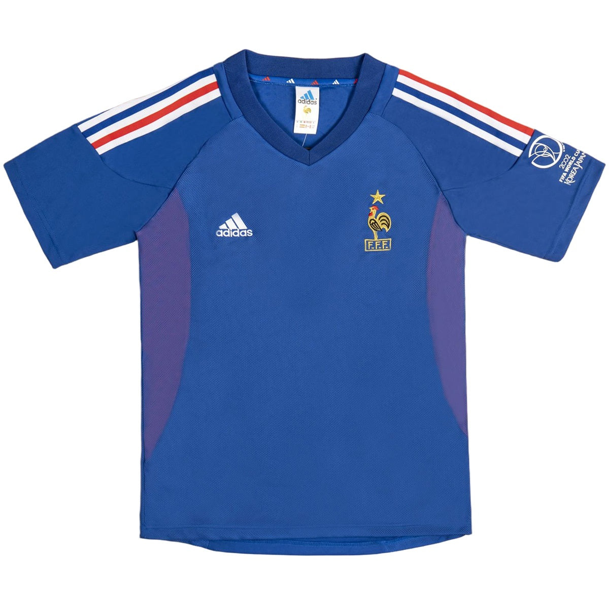 Retro France Home Jersey World Cup 2002 Front