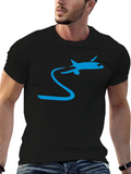 Airplane Path Graphic Tee