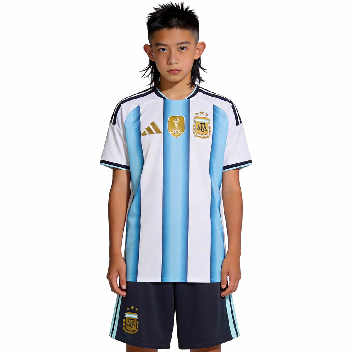 Kids Argentina Home Jersey Kit World Cup 2026 Image 5