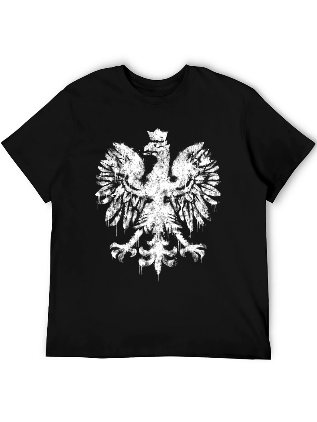 Polish Eagle T-Shirt - Black Graphic Tee