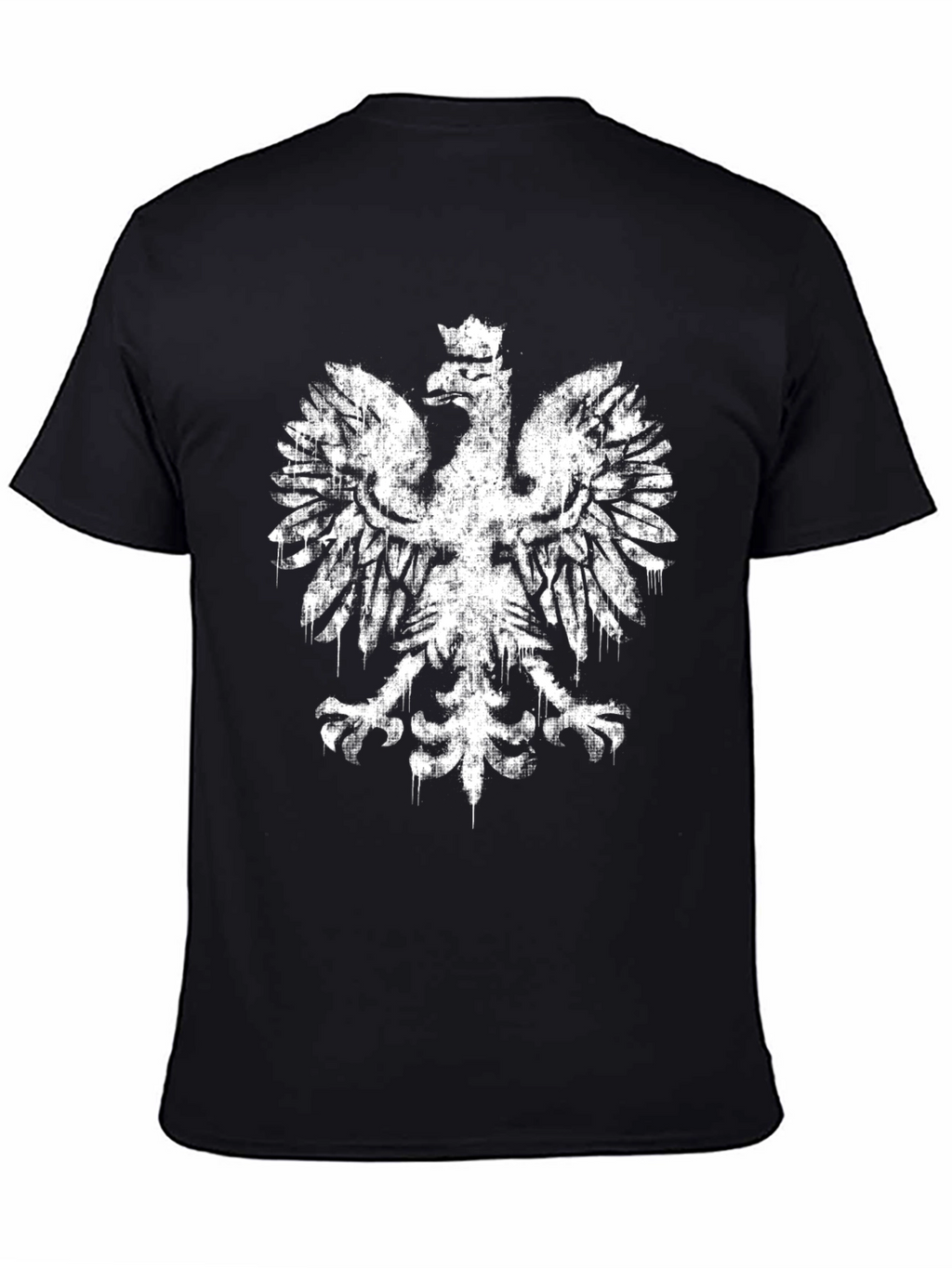 Polish Eagle T-Shirt - Black Graphic Tee