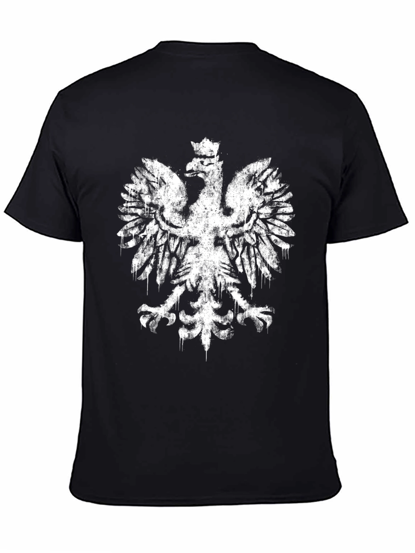 Polish Eagle T-Shirt - Black Graphic Tee