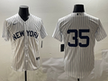 Men's New York Yankees Cody Bellinger #35 White Replica Player Jerseys