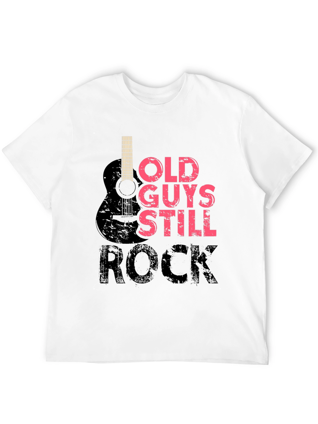 Old Guys Still Rock Guitar T-Shirt
