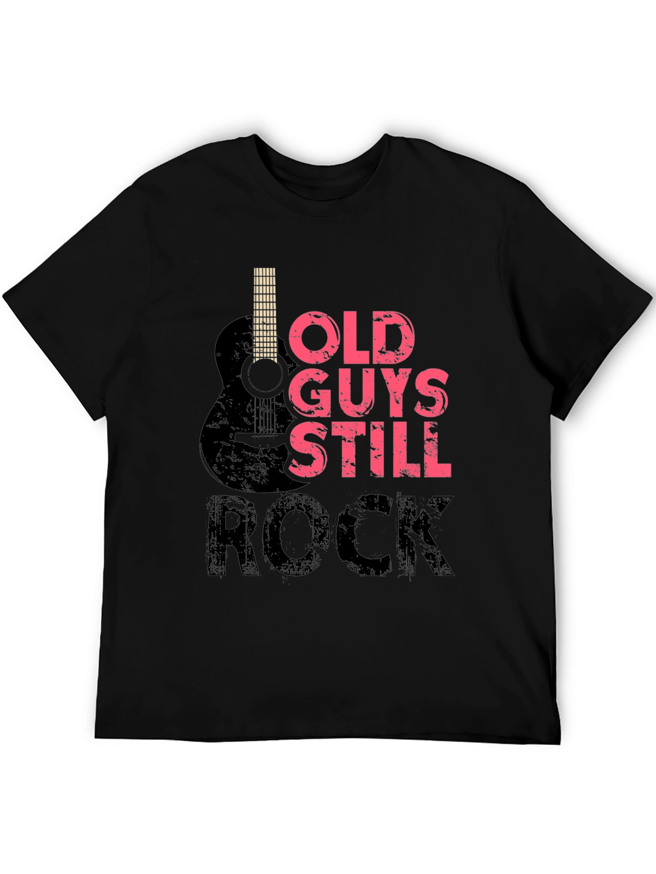 Old Guys Still Rock Guitar T-Shirt