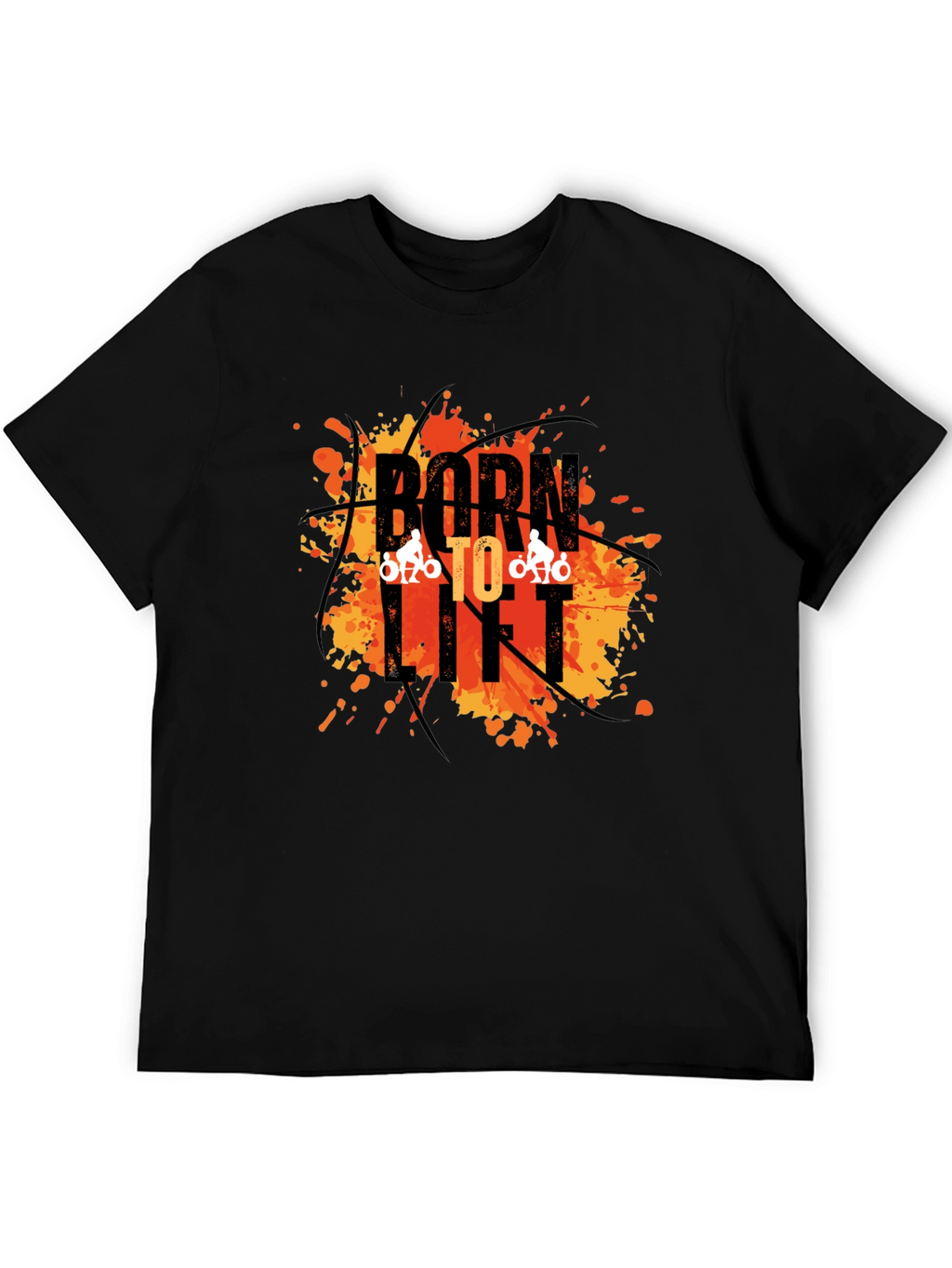 Born to Lift Graphic Tee - Black