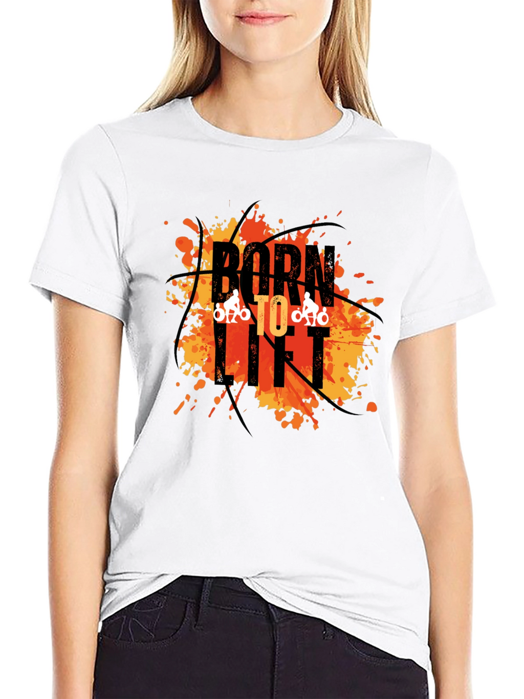 Born to Lift Graphic Tee - Black