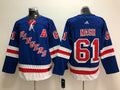 Men's New York Rangers Rick Nash #61 Blue Player Jerseys
