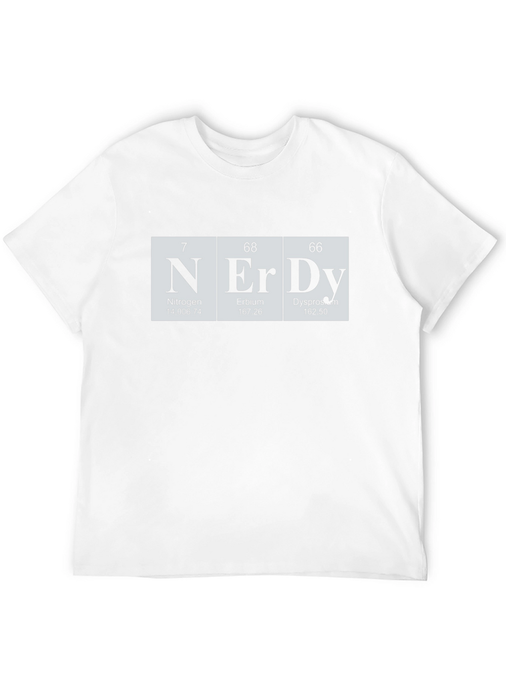 Nerd Periodic Table T-Shirt Science Geek Tee