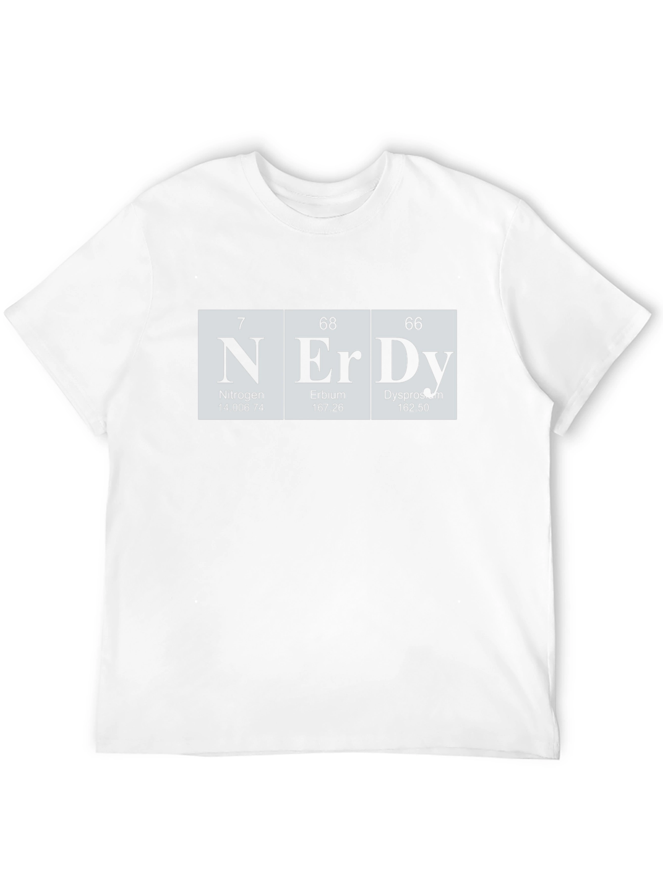 Nerd Periodic Table T-Shirt Science Geek Tee