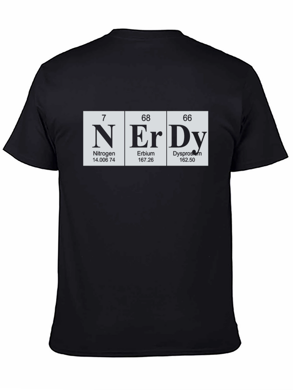 Nerd Periodic Table T-Shirt Science Geek Tee