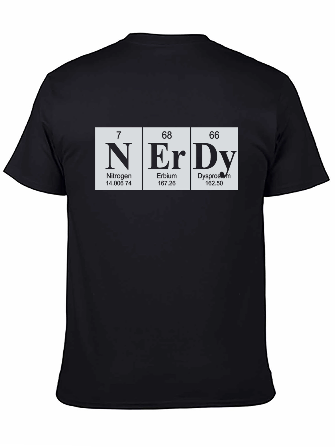 Nerd Periodic Table T-Shirt Science Geek Tee