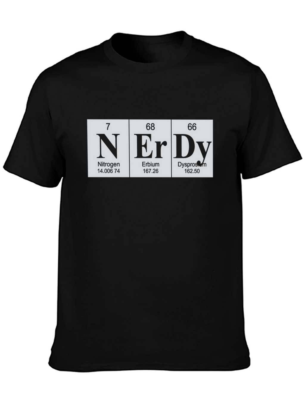 Nerd Periodic Table T-Shirt Science Geek Tee