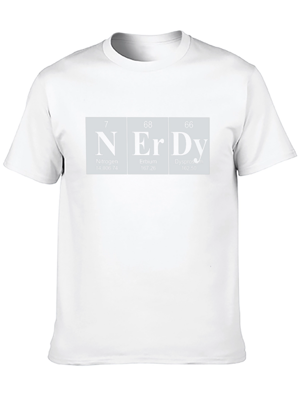 Nerd Periodic Table T-Shirt Science Geek Tee