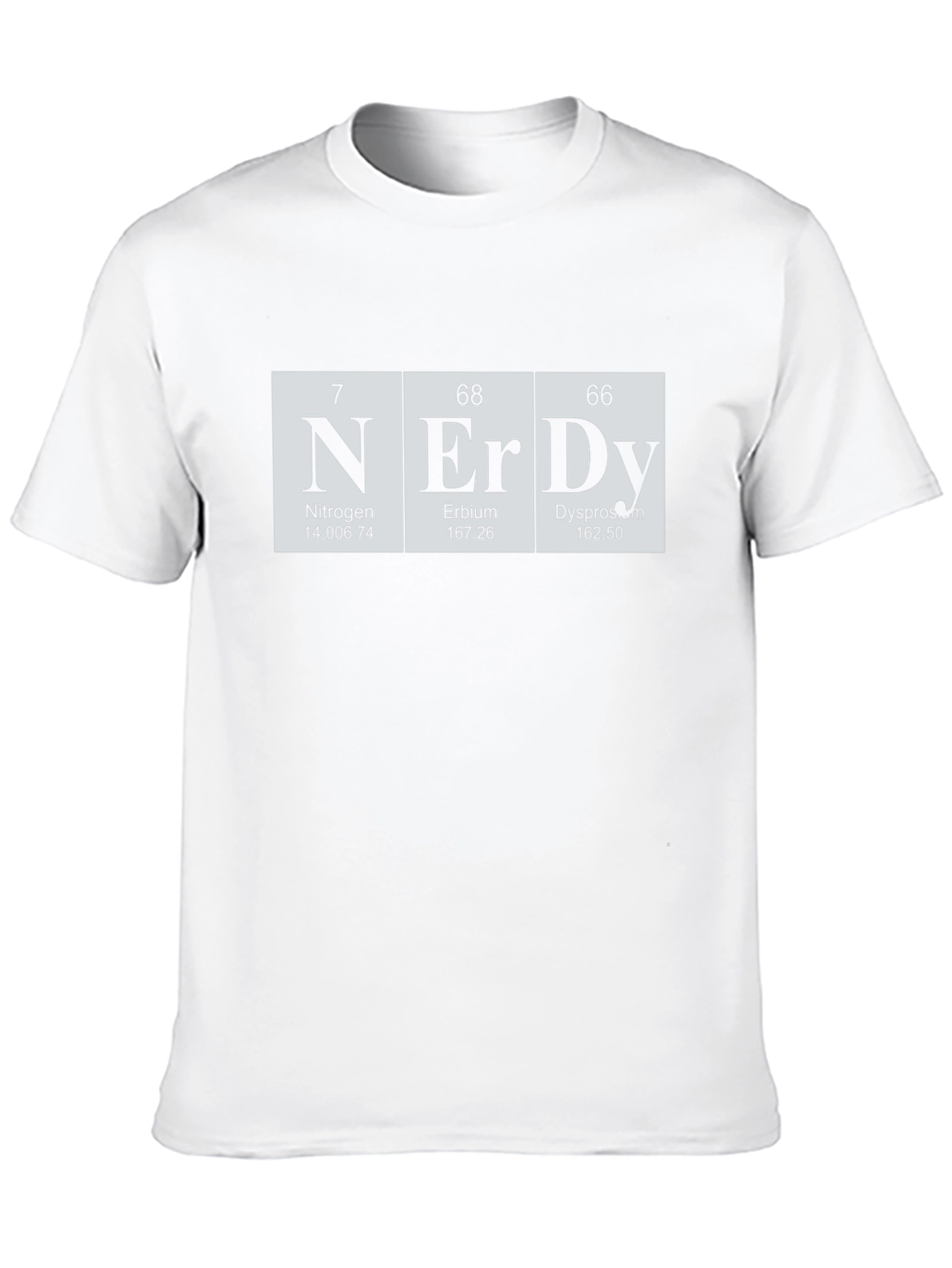 Nerd Periodic Table T-Shirt Science Geek Tee
