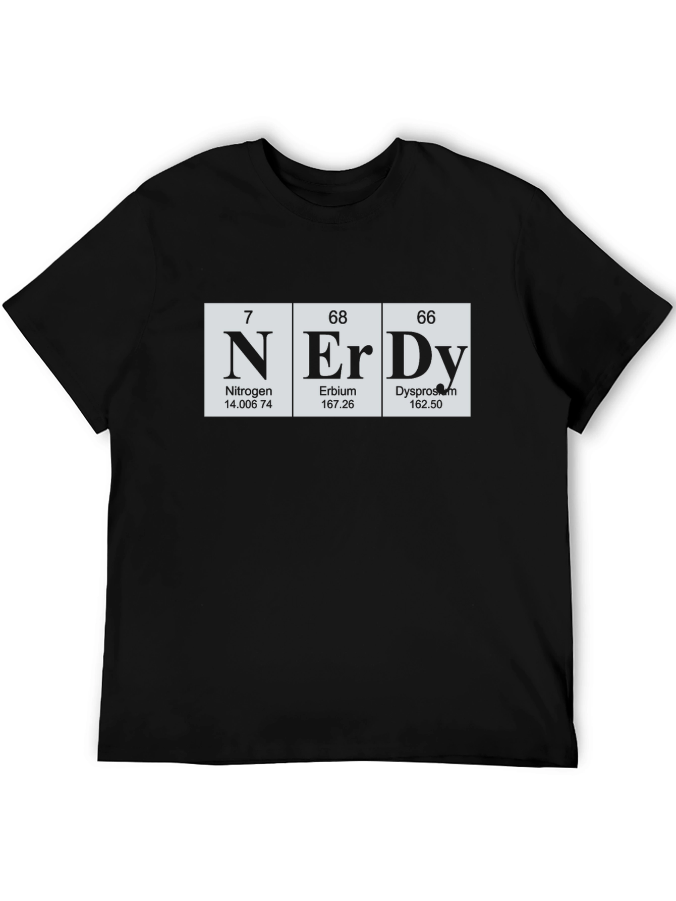 Nerd Periodic Table T-Shirt Science Geek Tee