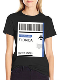 Florida First Class Ticket T-Shirt