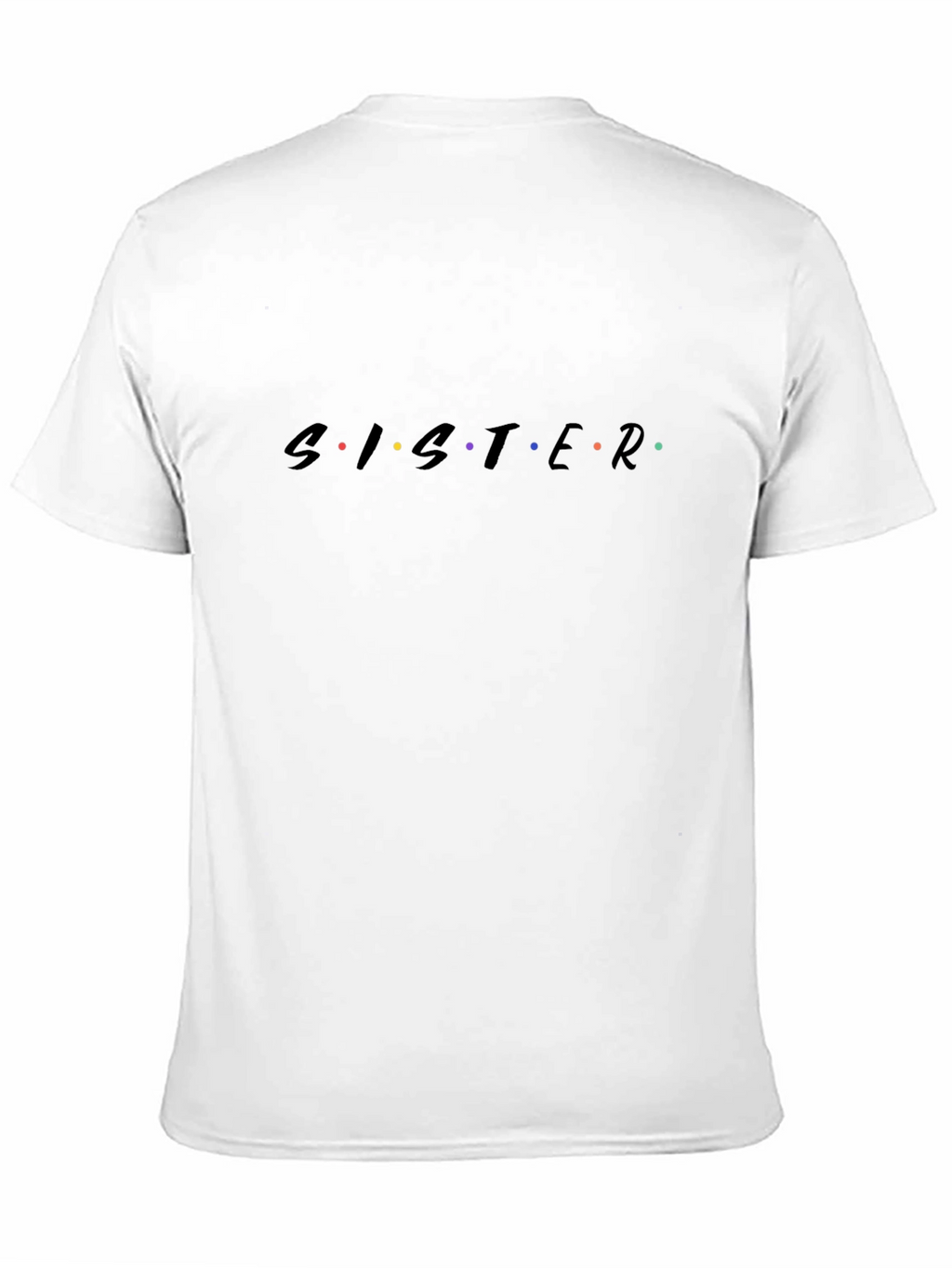Sister Friends Inspired Black T-Shirt