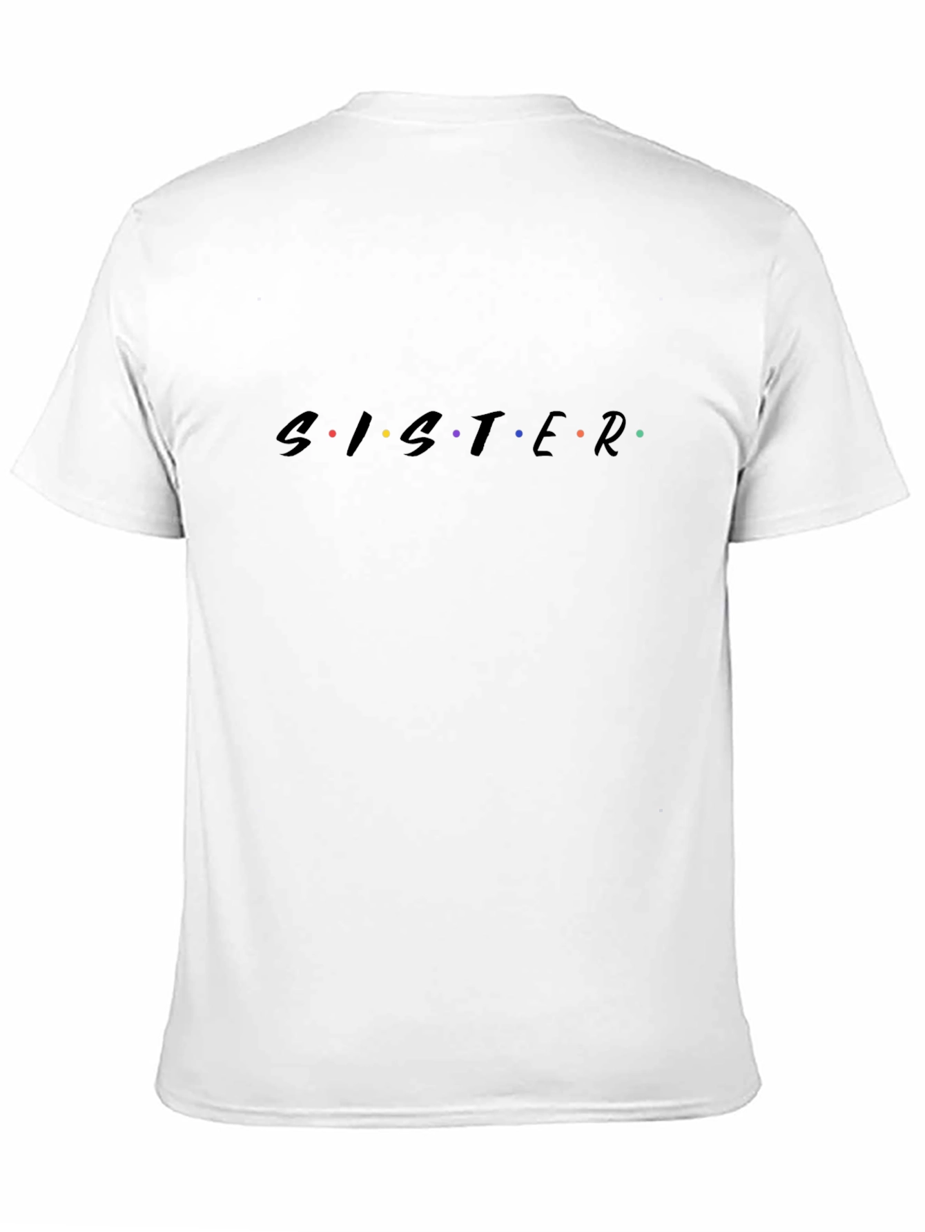 Sister Friends Inspired Black T-Shirt