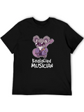 Koalafied Musician Black T-Shirt