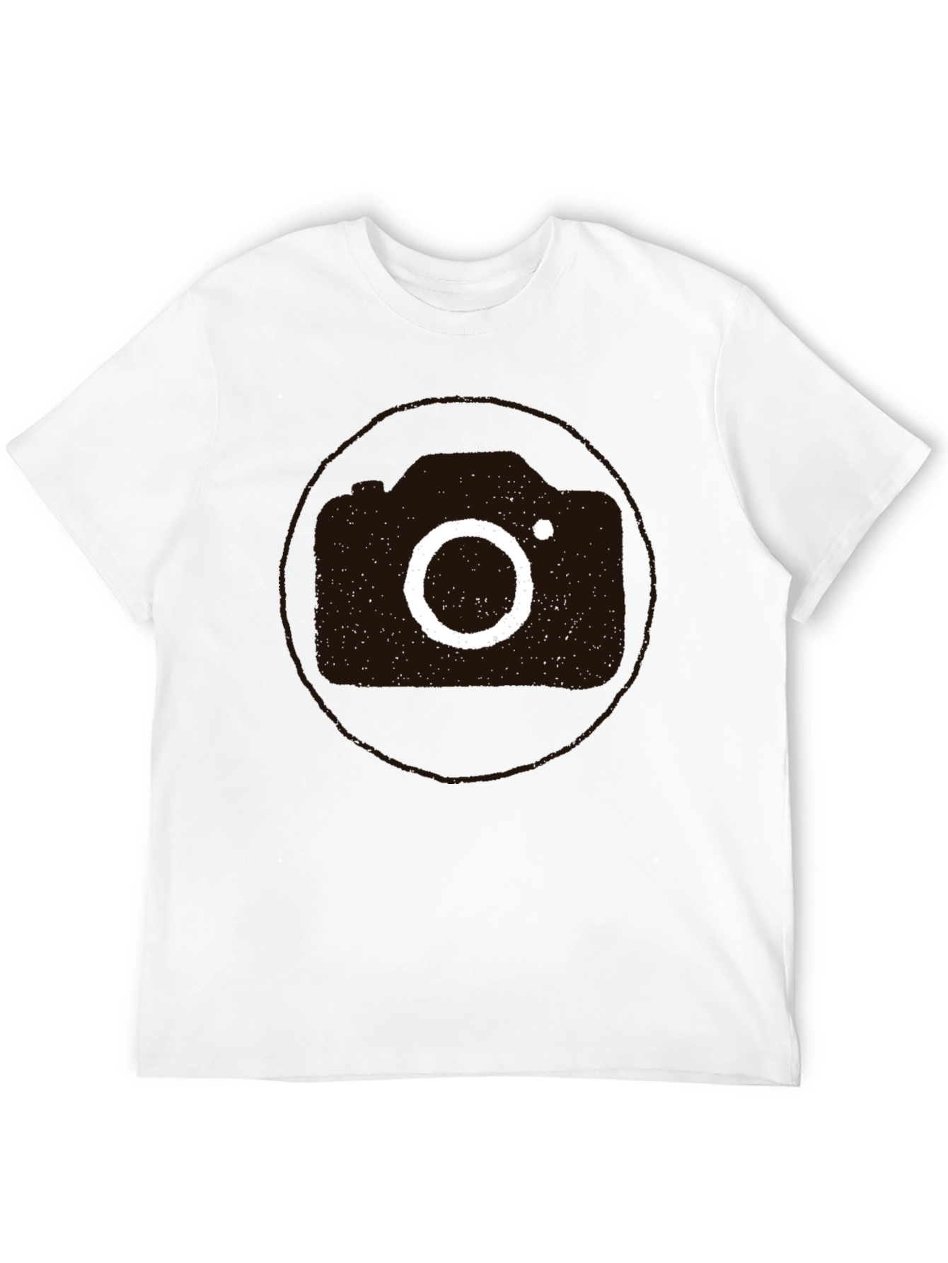Retro Camera Graphic Tee - Cool Casual Style