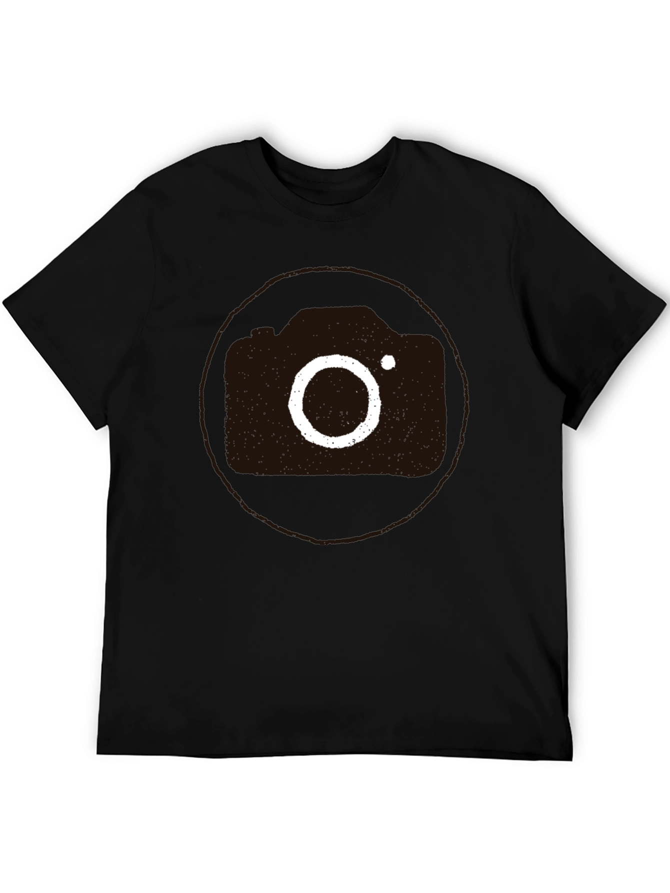 Retro Camera Graphic Tee - Cool Casual Style