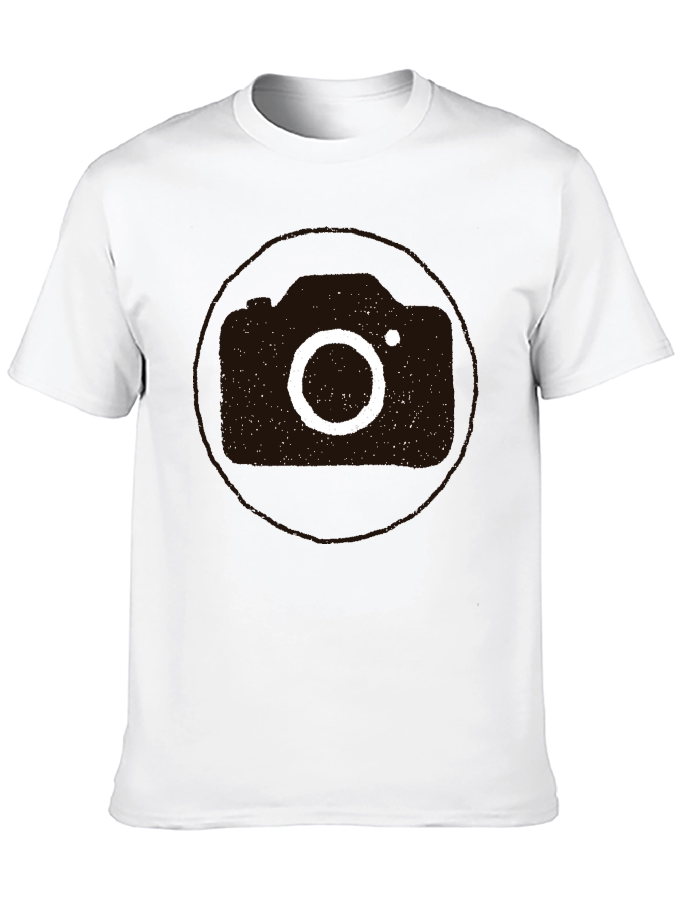 Retro Camera Graphic Tee - Cool Casual Style