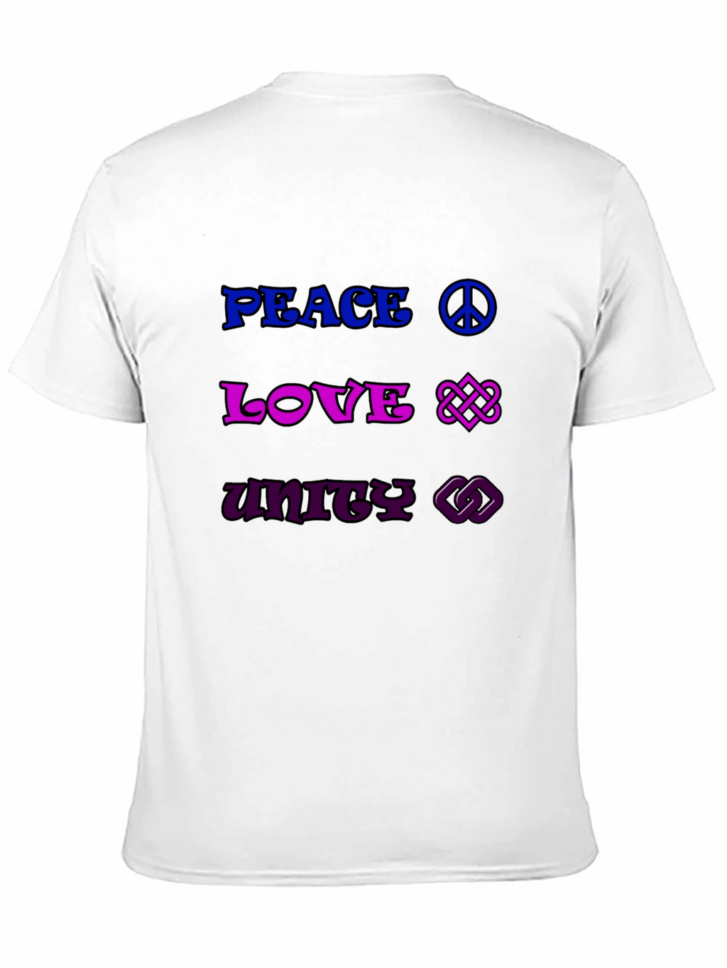 Peace Love Unity Graphic Tee