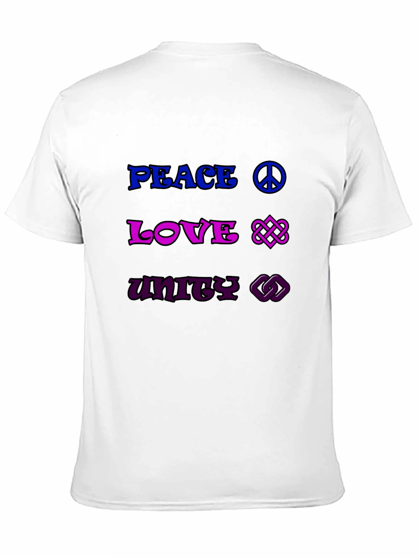 Peace Love Unity Graphic Tee