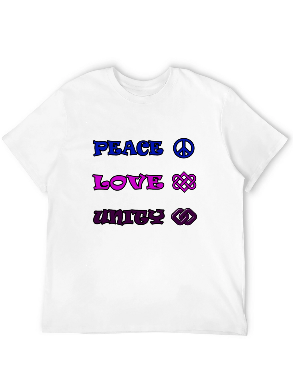 Peace Love Unity Graphic Tee