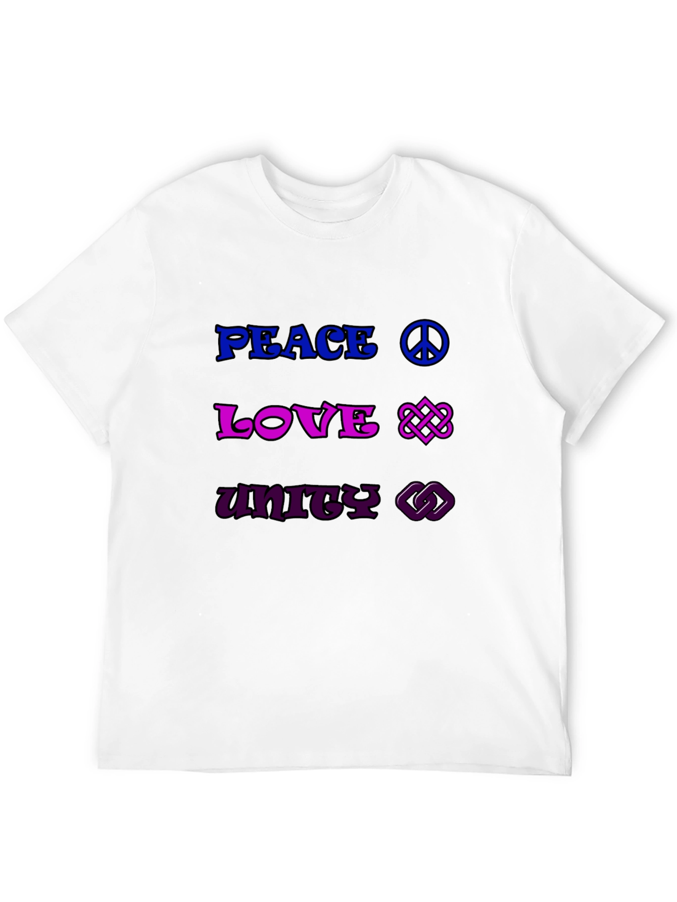 Peace Love Unity Graphic Tee