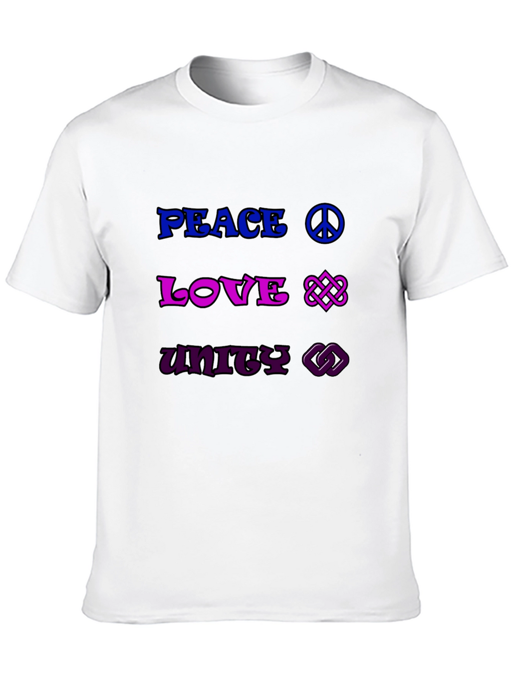 Peace Love Unity Graphic Tee