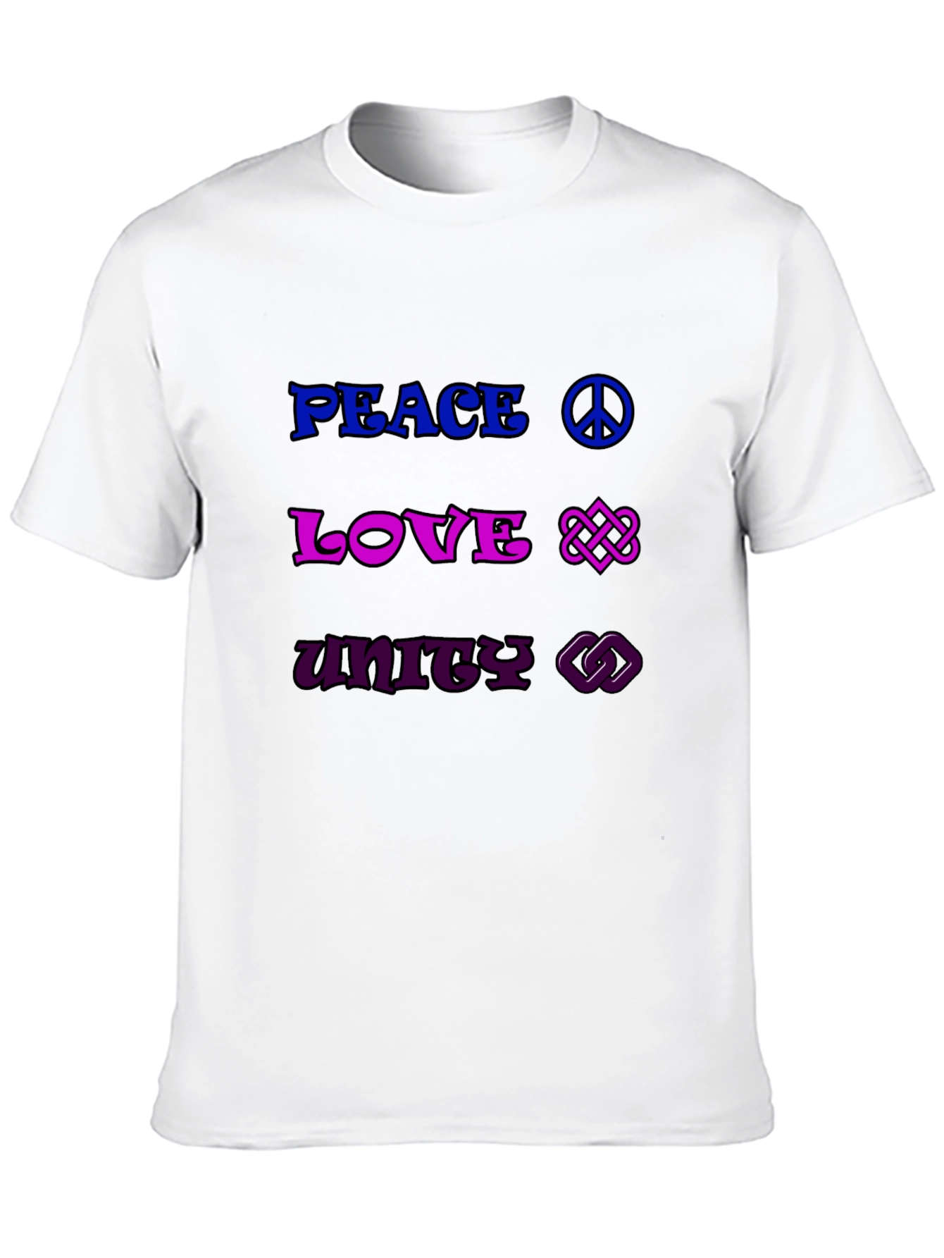 Peace Love Unity Graphic Tee