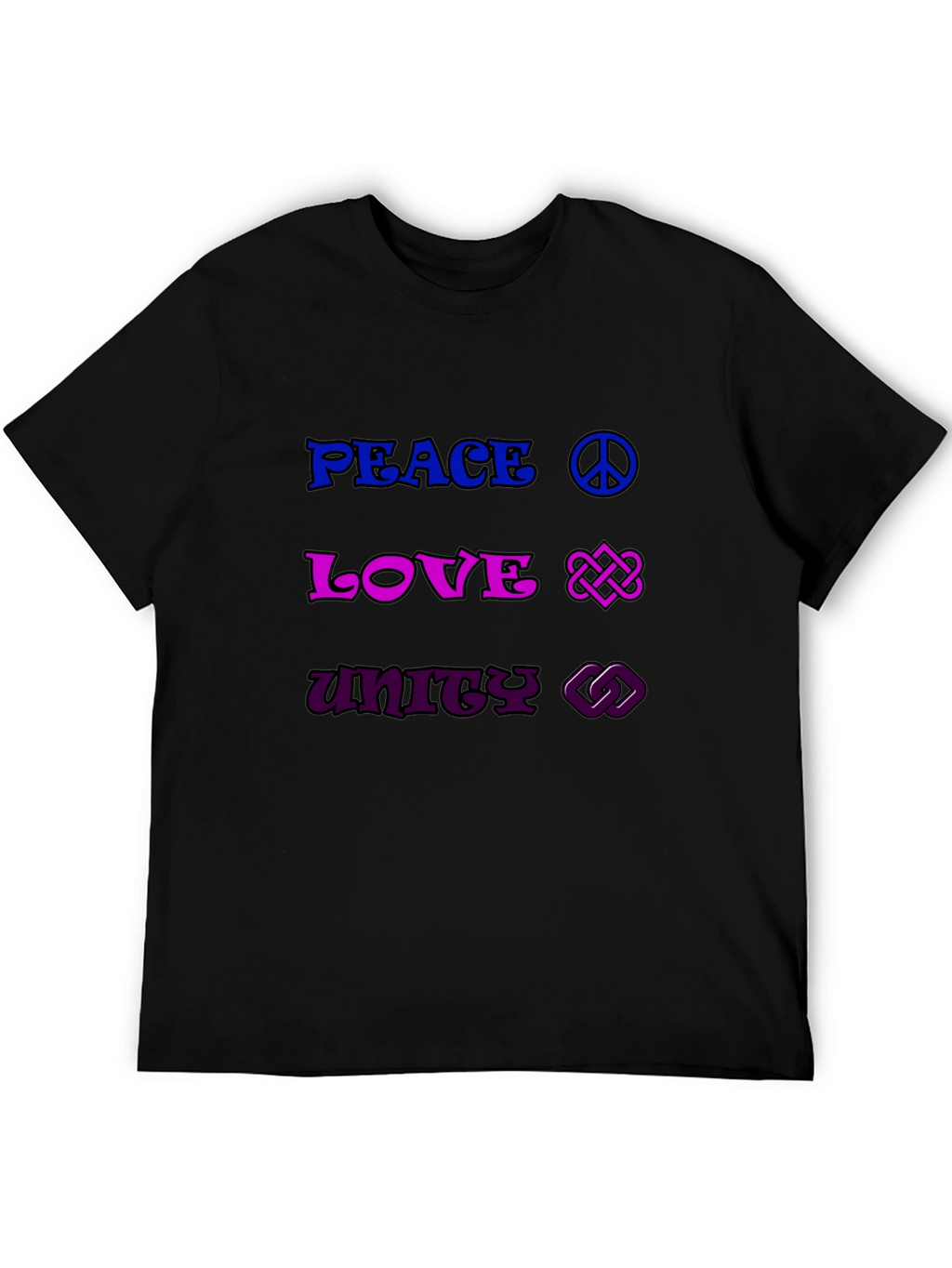 Peace Love Unity Graphic Tee