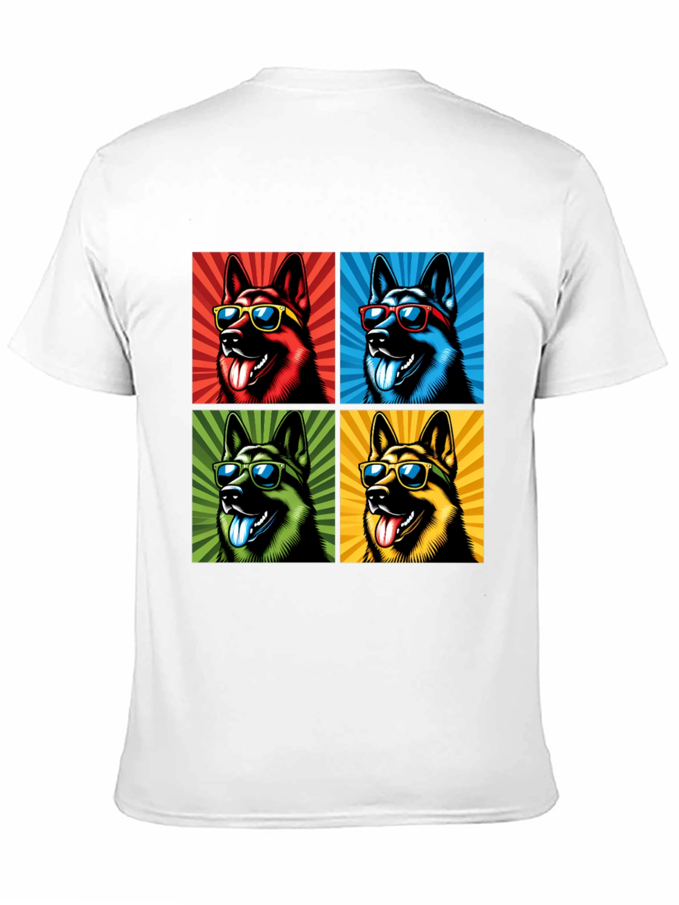Cool Dog Pop Art T-Shirt