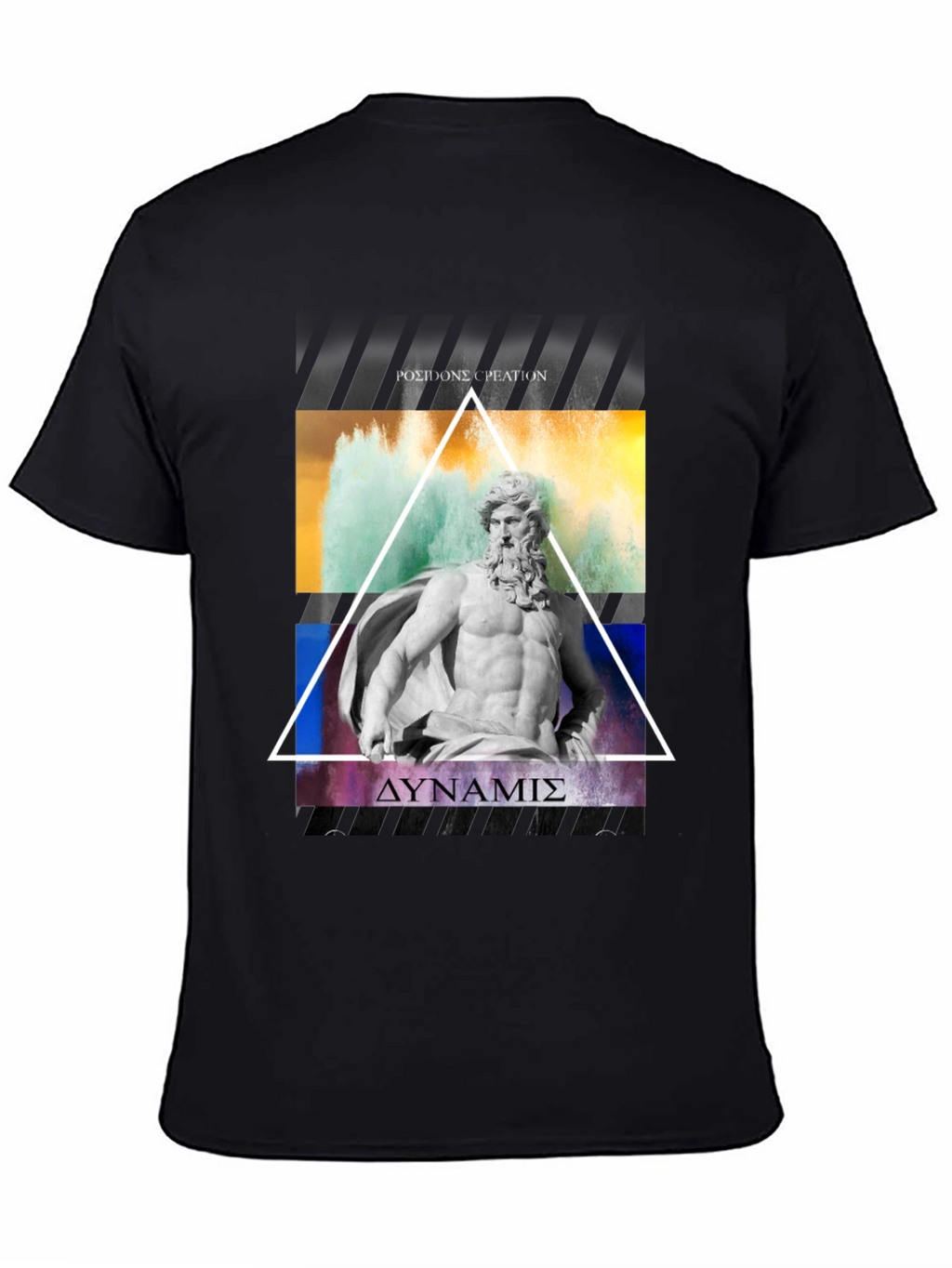 Poseidon Graphic Print T-Shirt